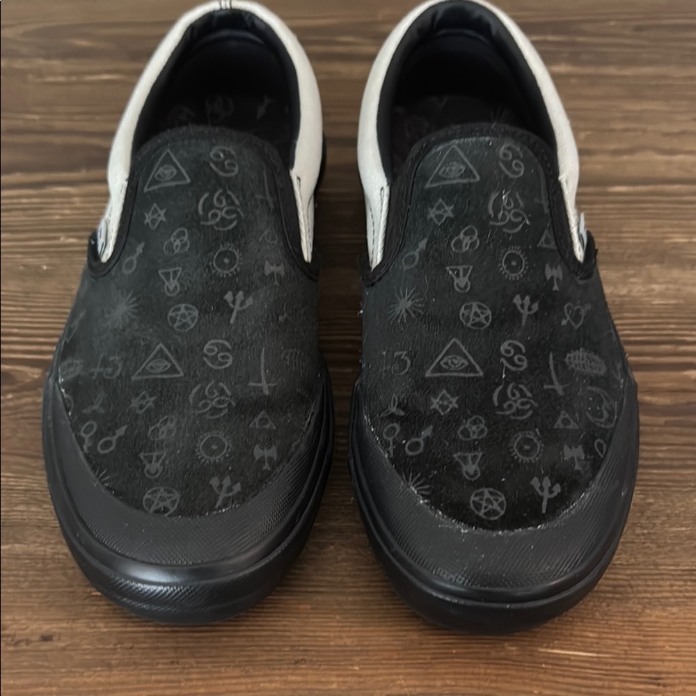 New Vans Cult BMX Slip-On Sneakers with Patterned Design
